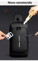 Mochila Anti-Furto com Senha USB Slim Bag