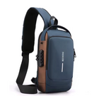 Mochila Anti-Furto com Senha USB Slim Bag