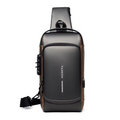 Mochila Anti-Furto com Senha USB Slim Bag