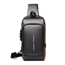 Mochila Anti-Furto com Senha USB Slim Bag