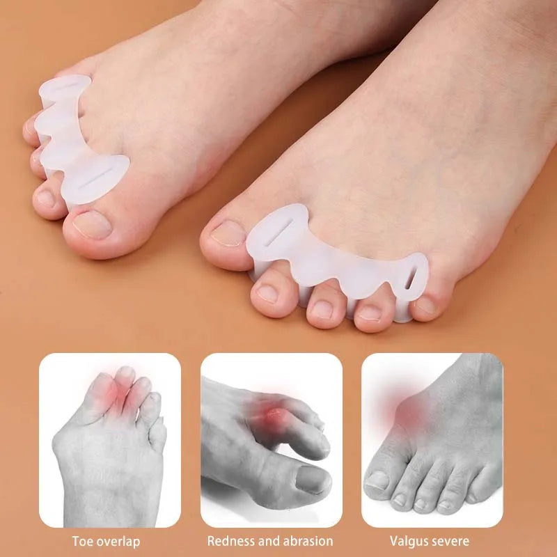 Joanetex OrtoShield Original - Separador de Dedos em Silicone Rígido