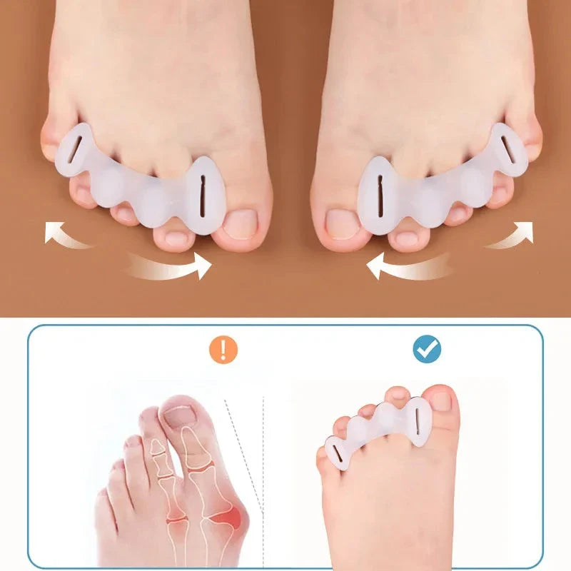 Joanetex OrtoShield Original - Separador de Dedos em Silicone Rígido